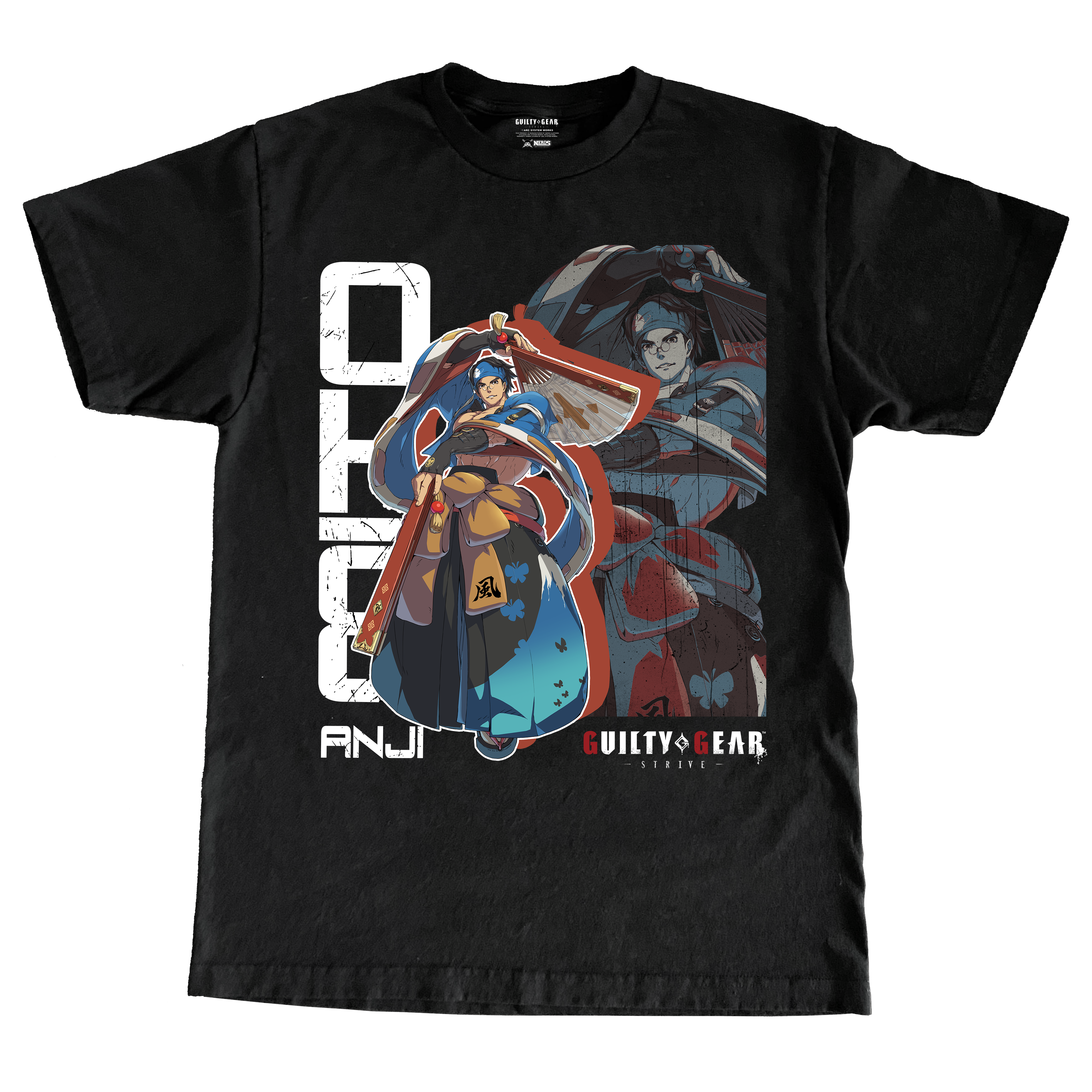 GUILTY GEAR STRIVE ANJI MITO TSHIRT – Nerds Clothing