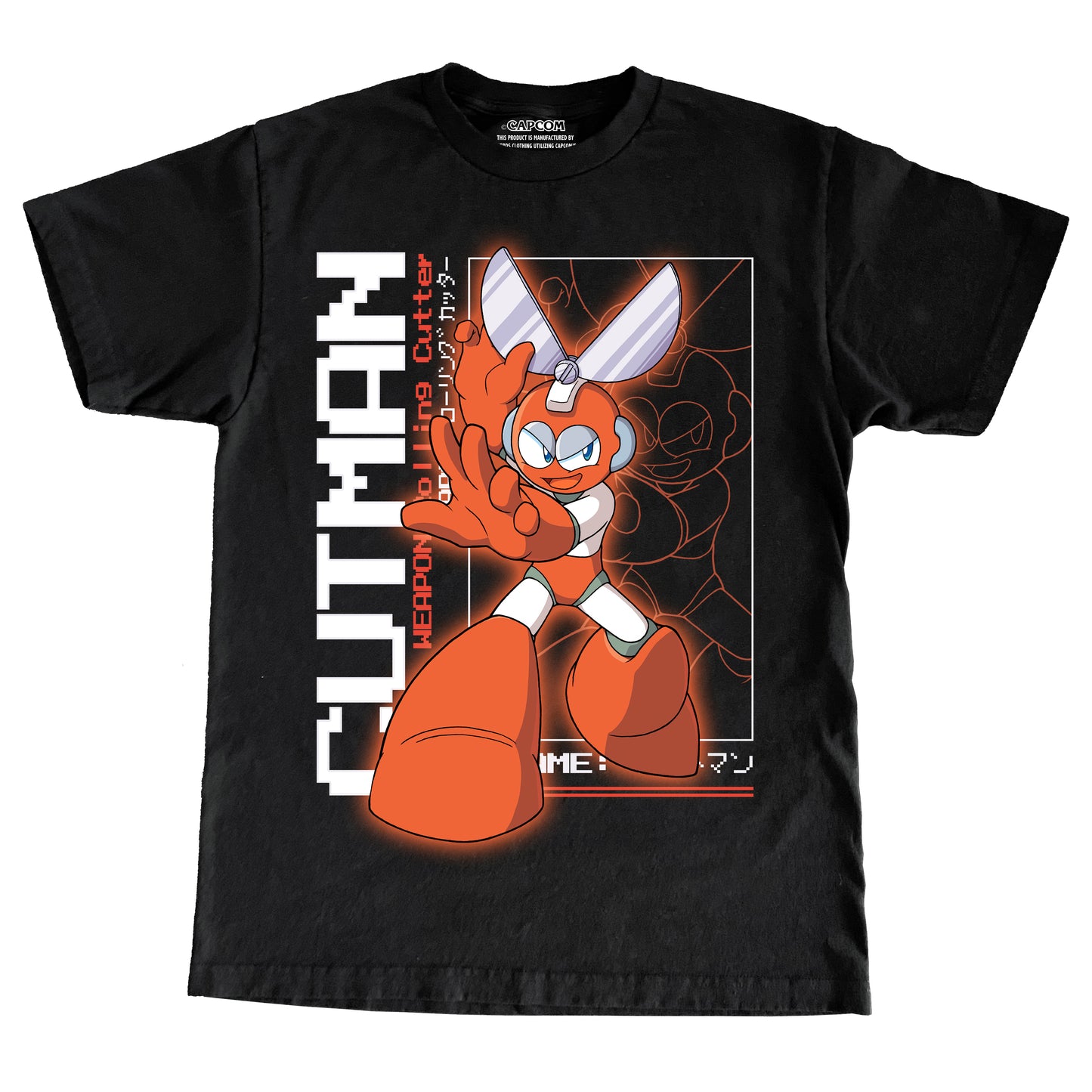 CAPCOM CUTMAN LARGE PRINT TEE