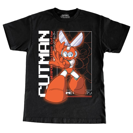 CAPCOM CUTMAN LARGE PRINT TEE