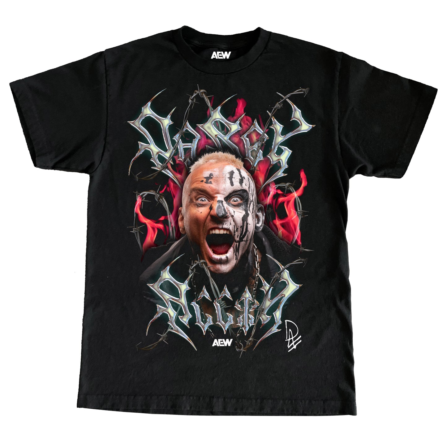 AEW DARBY ALLIN JUMBO PRINT TEE