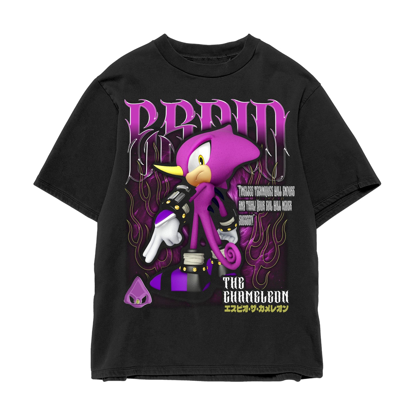 SONIC THE HEDGEHOG ESPIO JUMBO PRINT SHIRT