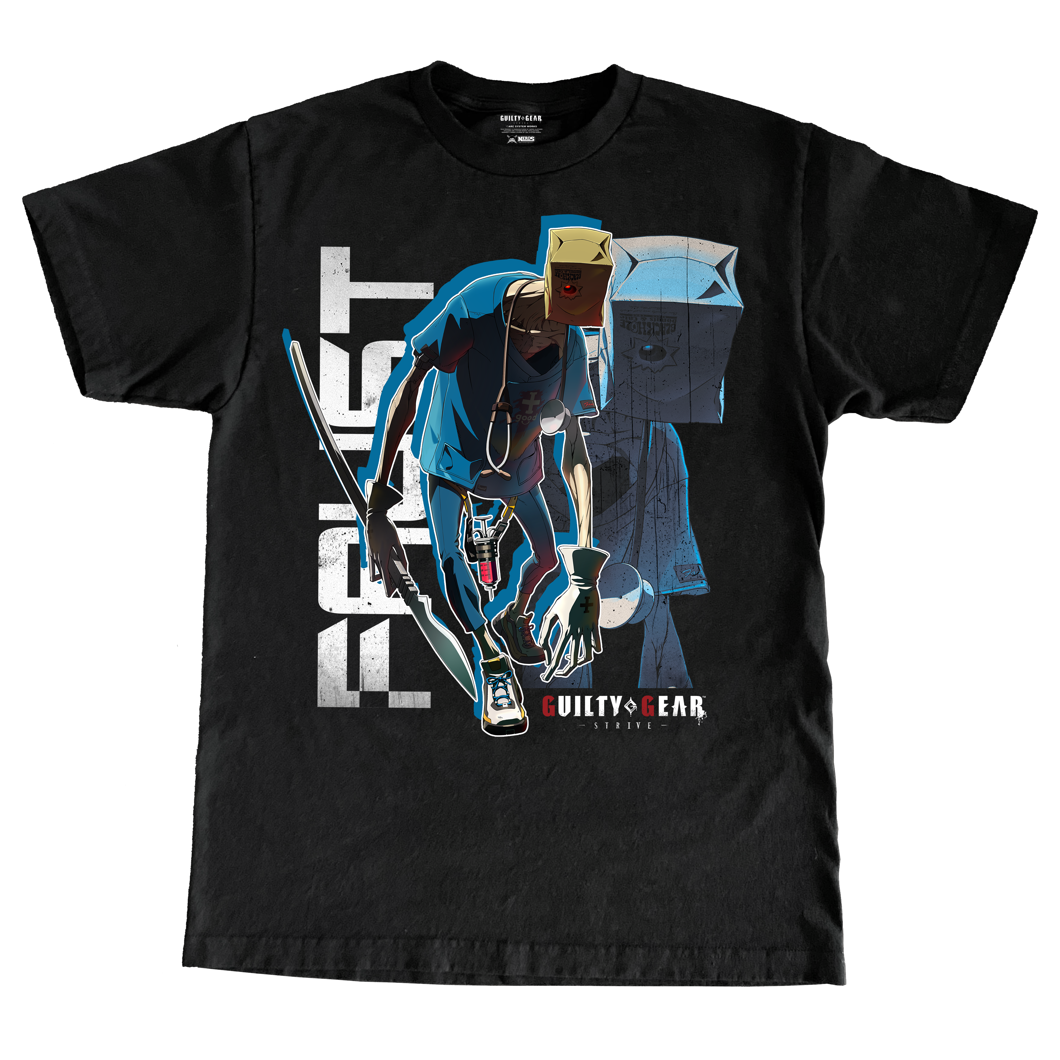 guilty gear strive faust GUILTY GEAR STRIVE FAUST TSHIRT – Nerds Clothing