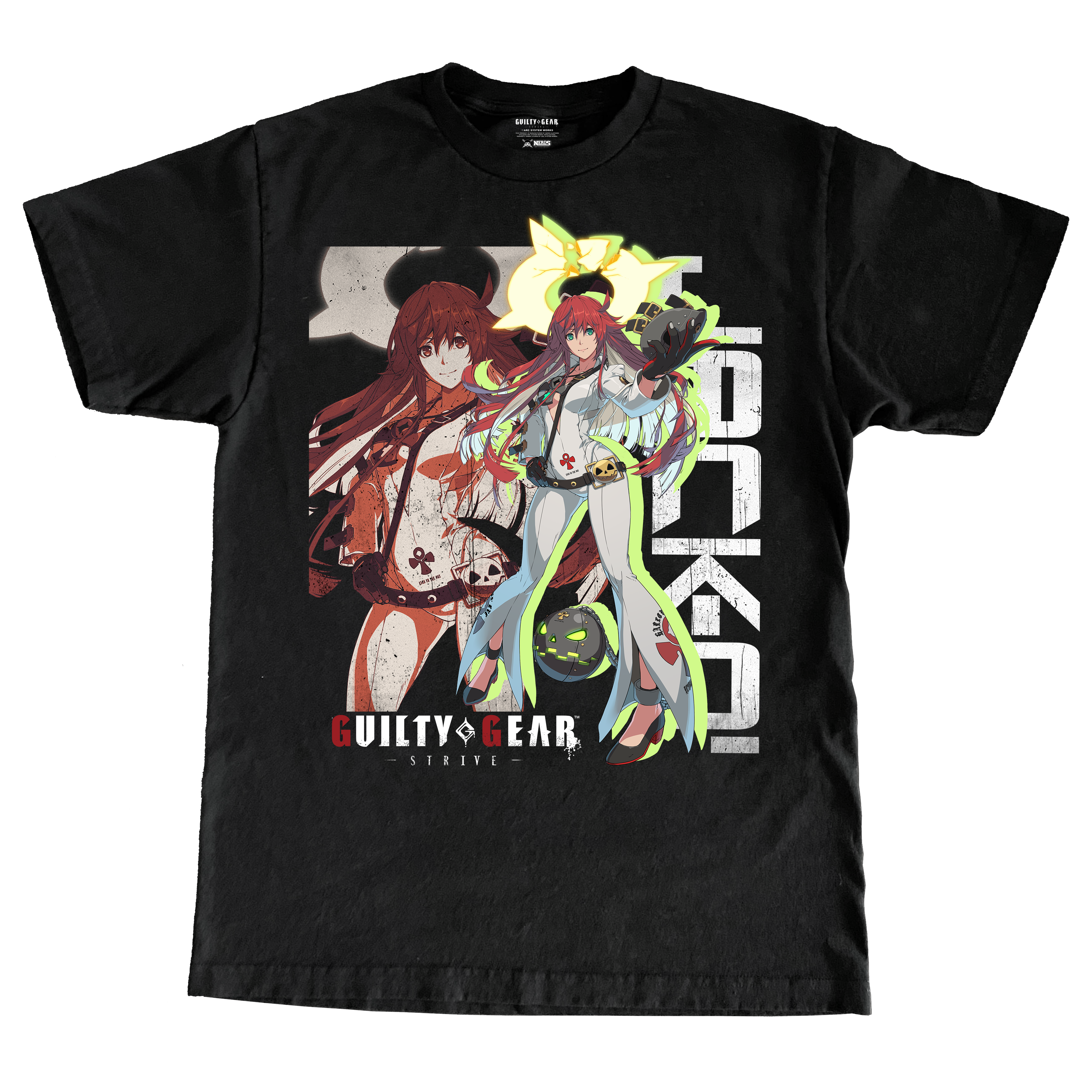 guilty gear strive jack-o GUILTY GEAR STRIVE JACK-O' TSHIRT – Nerds Clothing