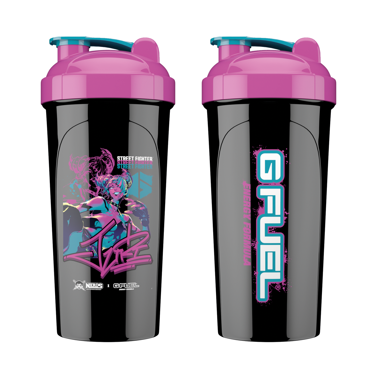 CAPCOM SF6  NERDS x GFUEL JURI HAN SHAKER