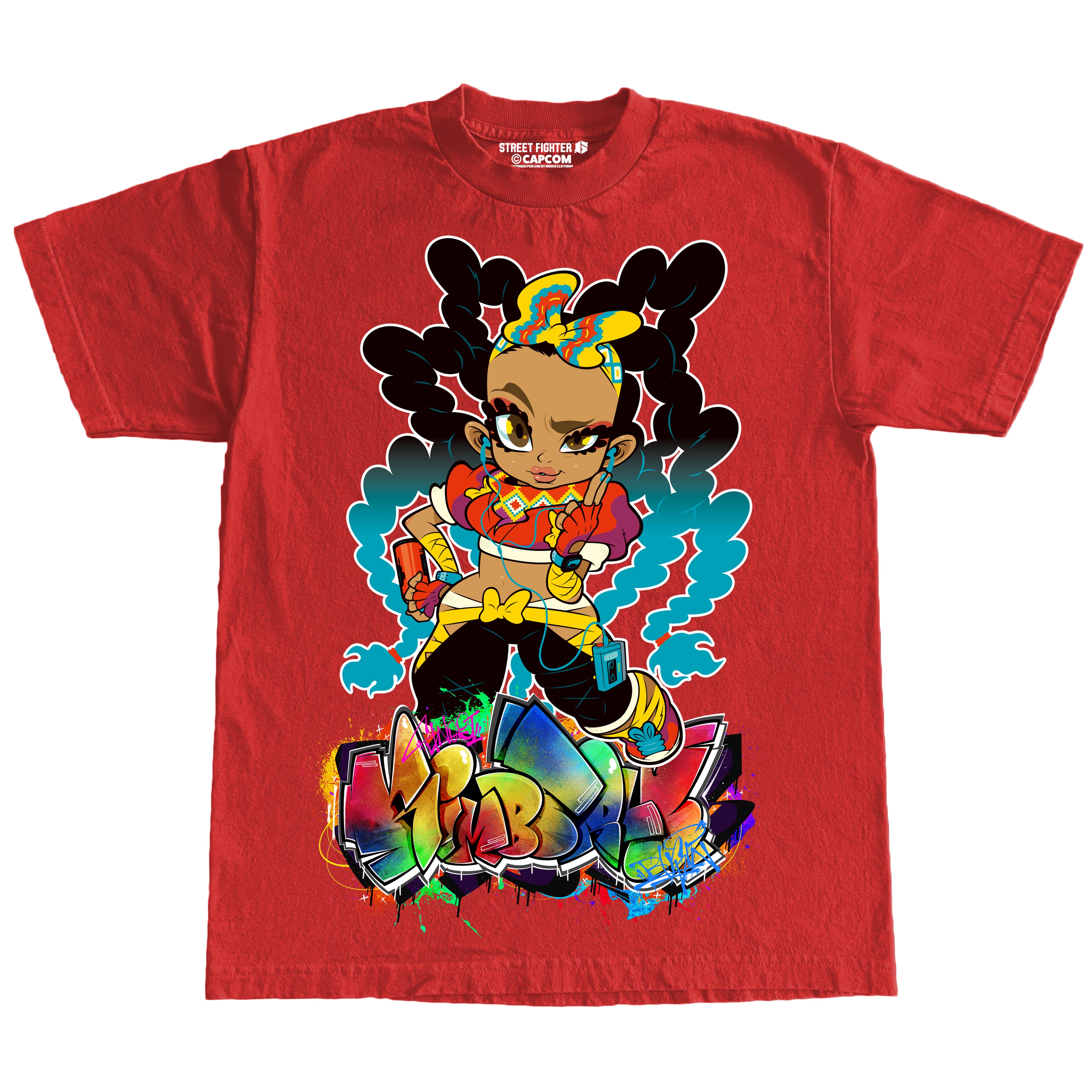 STREET FIGHTER 6 KIMBERLY "GRAPE BRAIN” TSHIRT Nerds Clothing