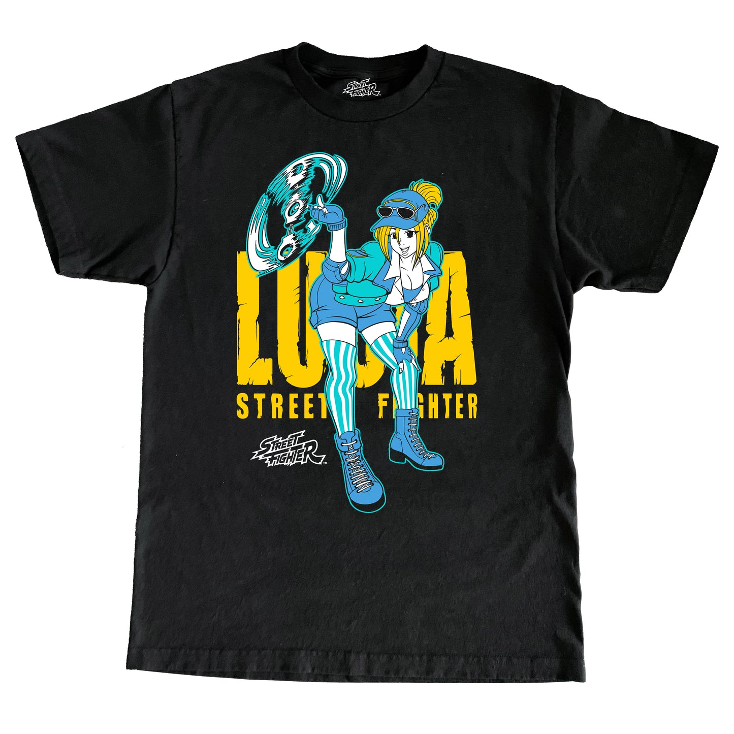 CAPCOM STREET FIGHTER LUCIA "PIN-UP" TSHIRT.