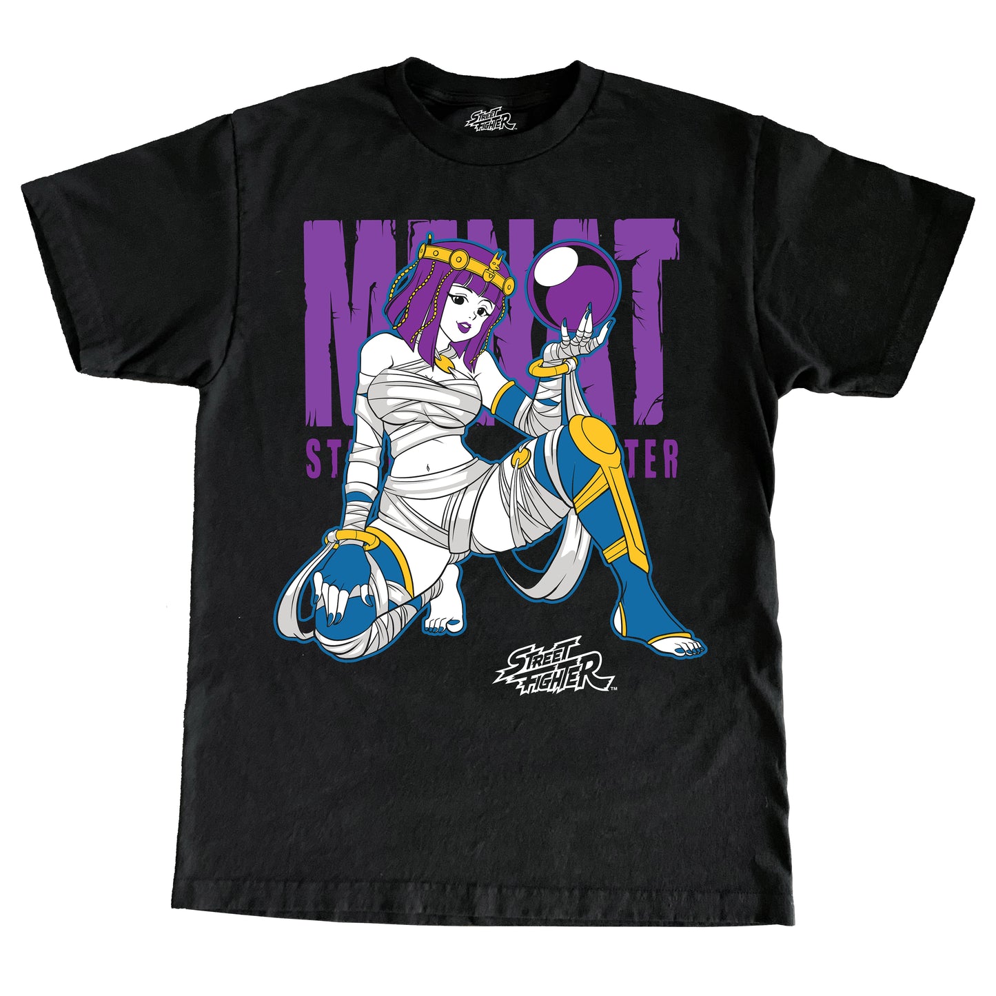 CAPCOM STREET FIGHTER MENAT "PIN-UP" TSHIRT.