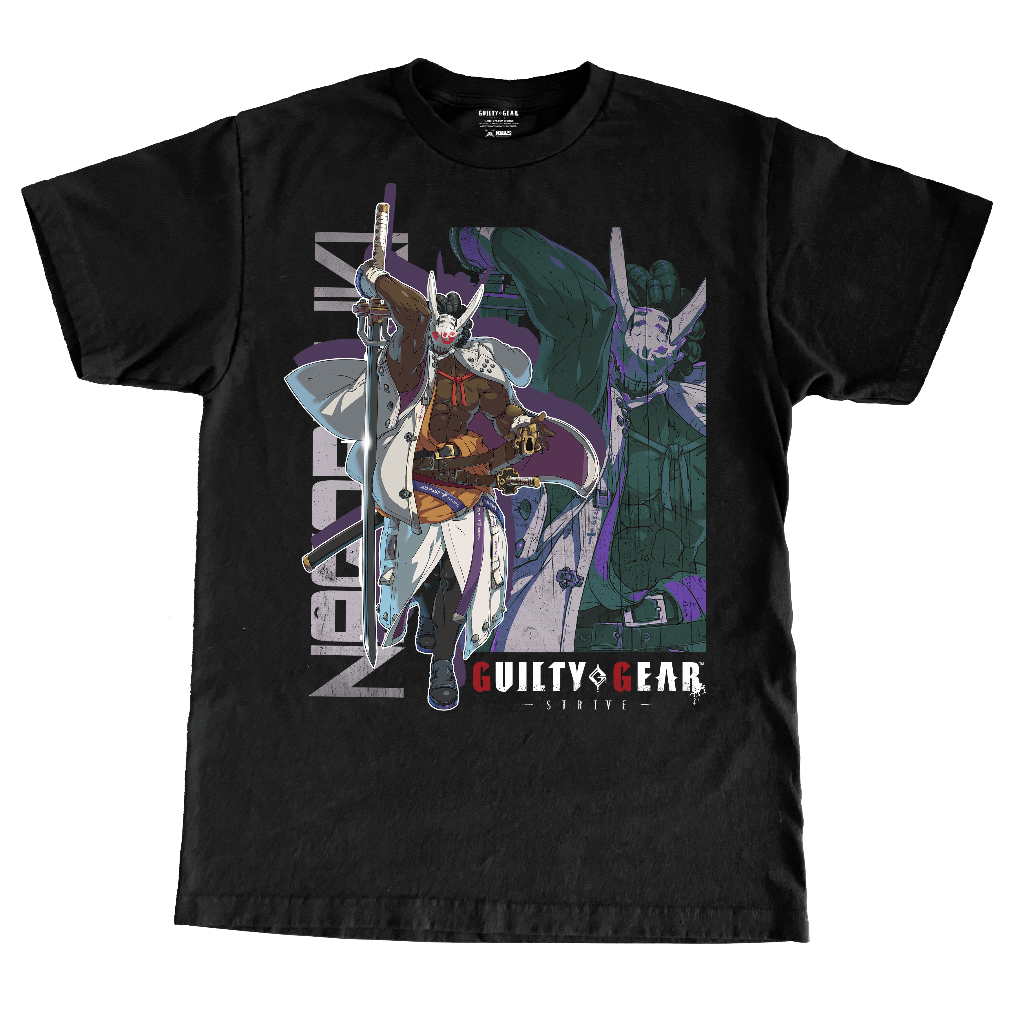 guilty gear shirt GUILTY GEAR STRIVE NAGORIYUKI TSHIRT
