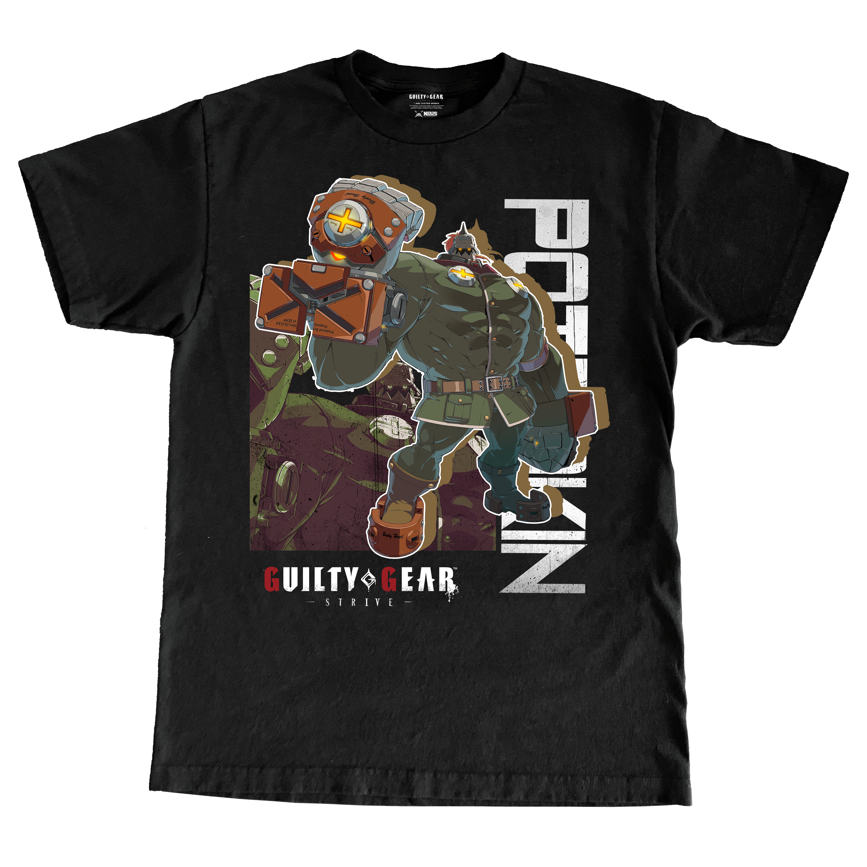 guilty gear potemkin GUILTY GEAR STRIVE POTEMKIN TSHIRT – Nerds Clothing