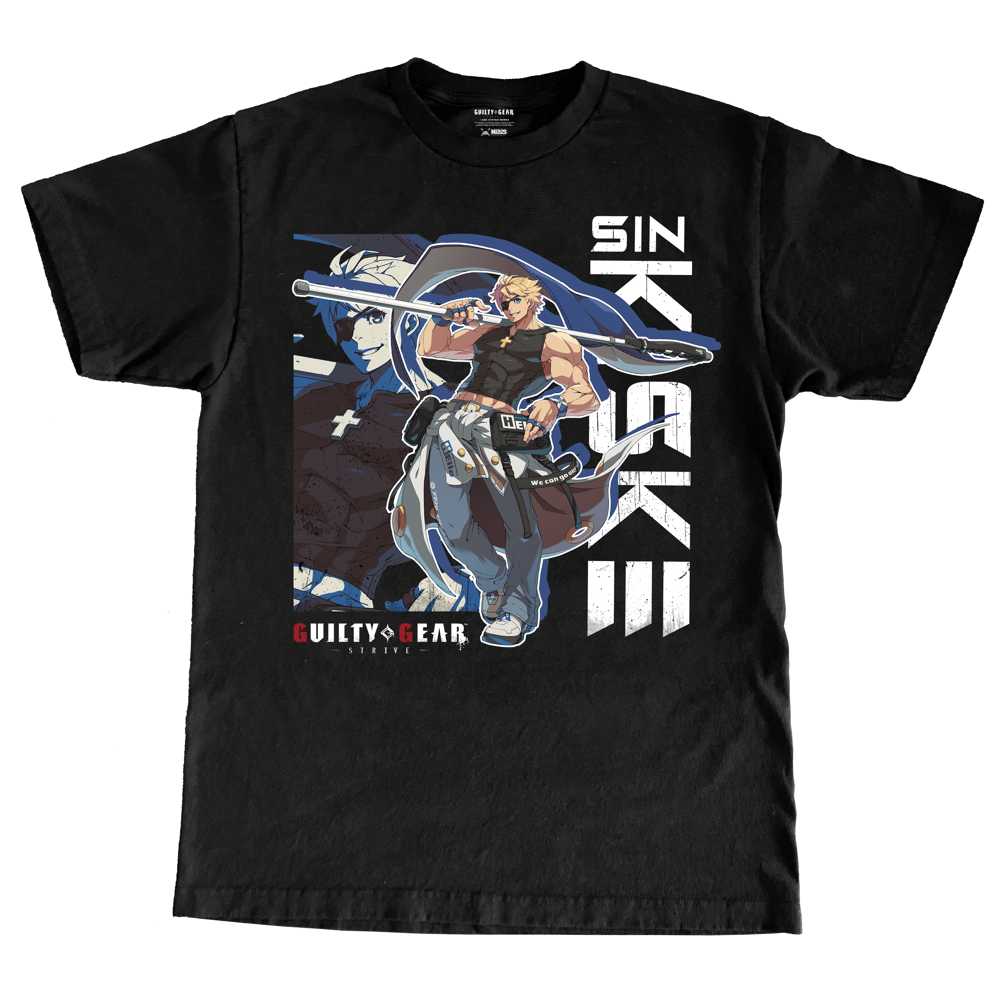 GUILTY GEAR STRIVE SIN KISKE TSHIRT – Nerds Clothing