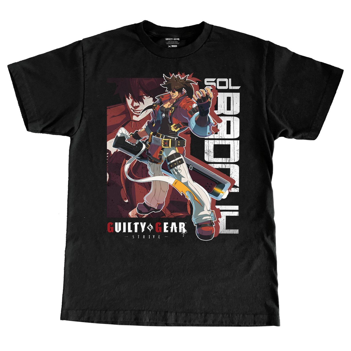 GUILTY GEAR STRIVE SOL BADGUY TSHIRT