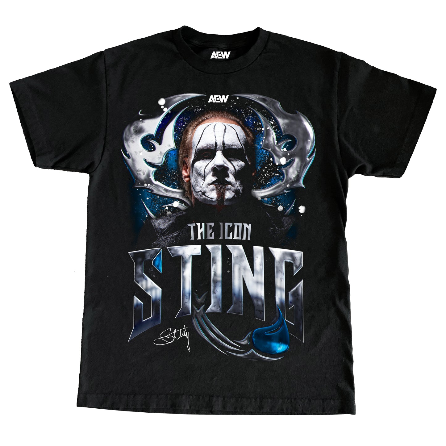 AEW STING JUMBO PRINT TEE