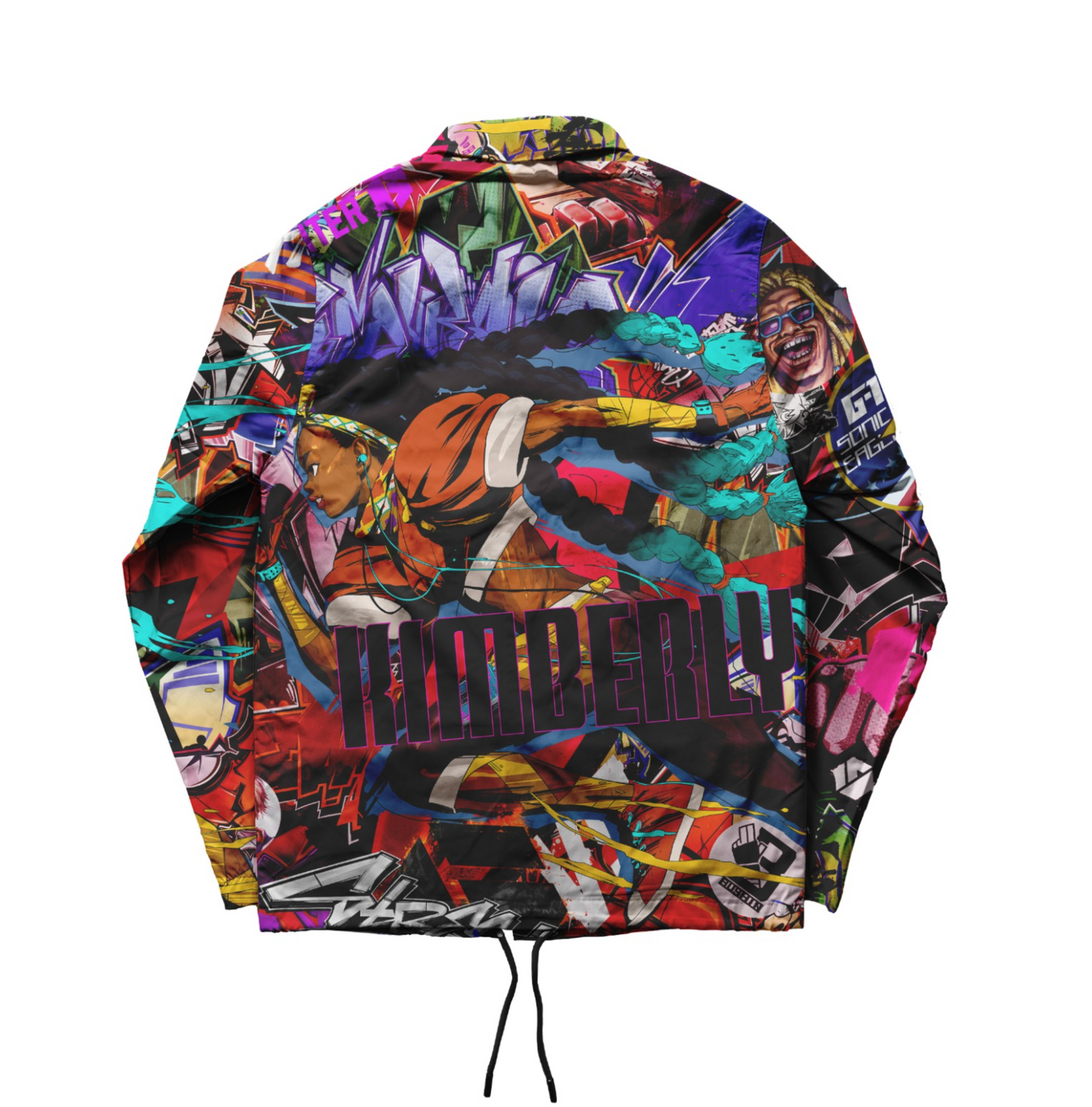 CAPCOM STREET FIGHTER 6 KIMBERLY "GRAFFITI" COACHES JACKET