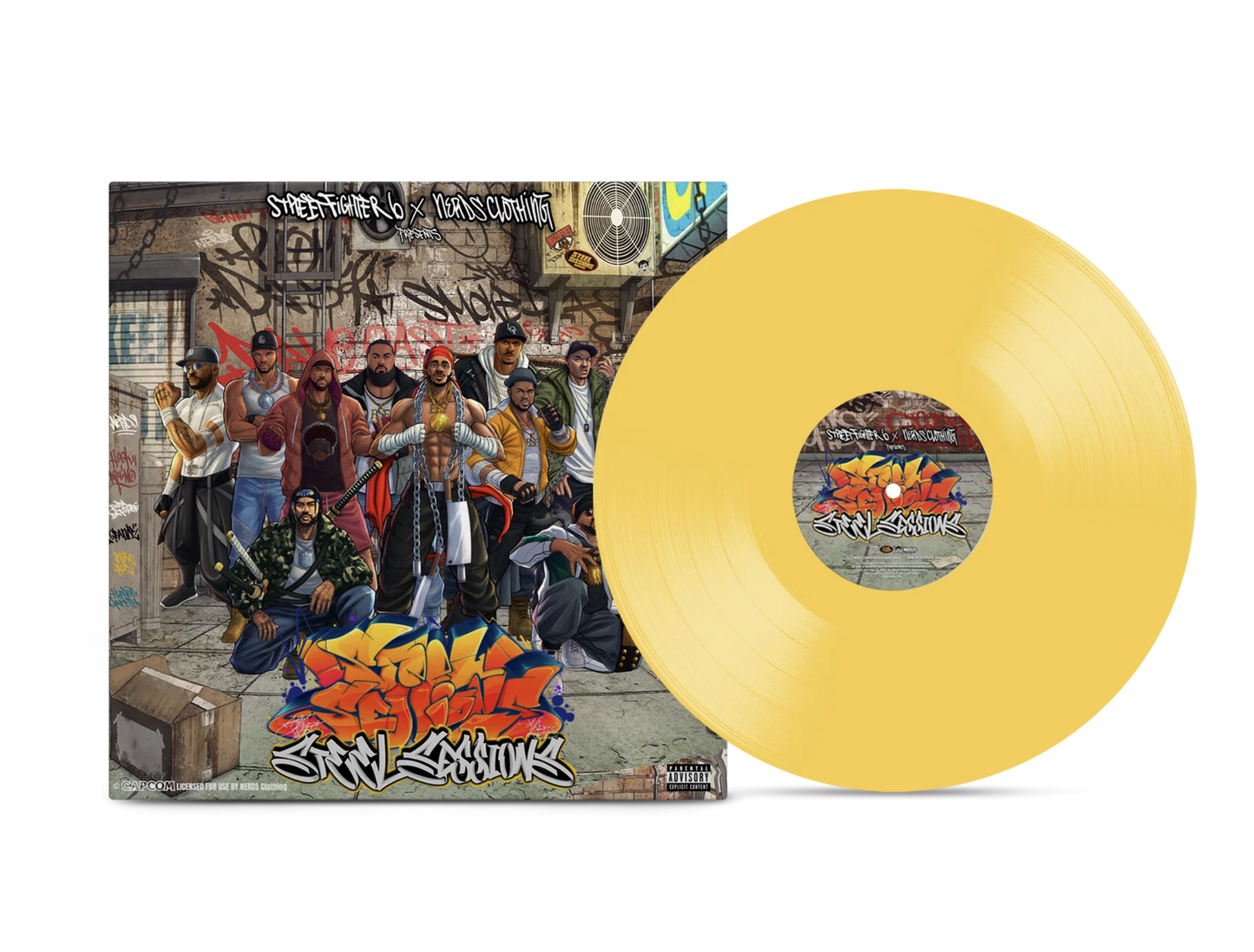 STREET FIGHTER 6 x NERDS Clothing Presents: Steel Sessions (Collectors Vinyl)