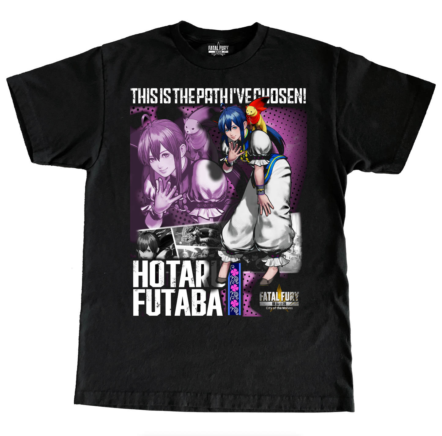FATAL FURY COTW HOTARU FUTABA SHIRT