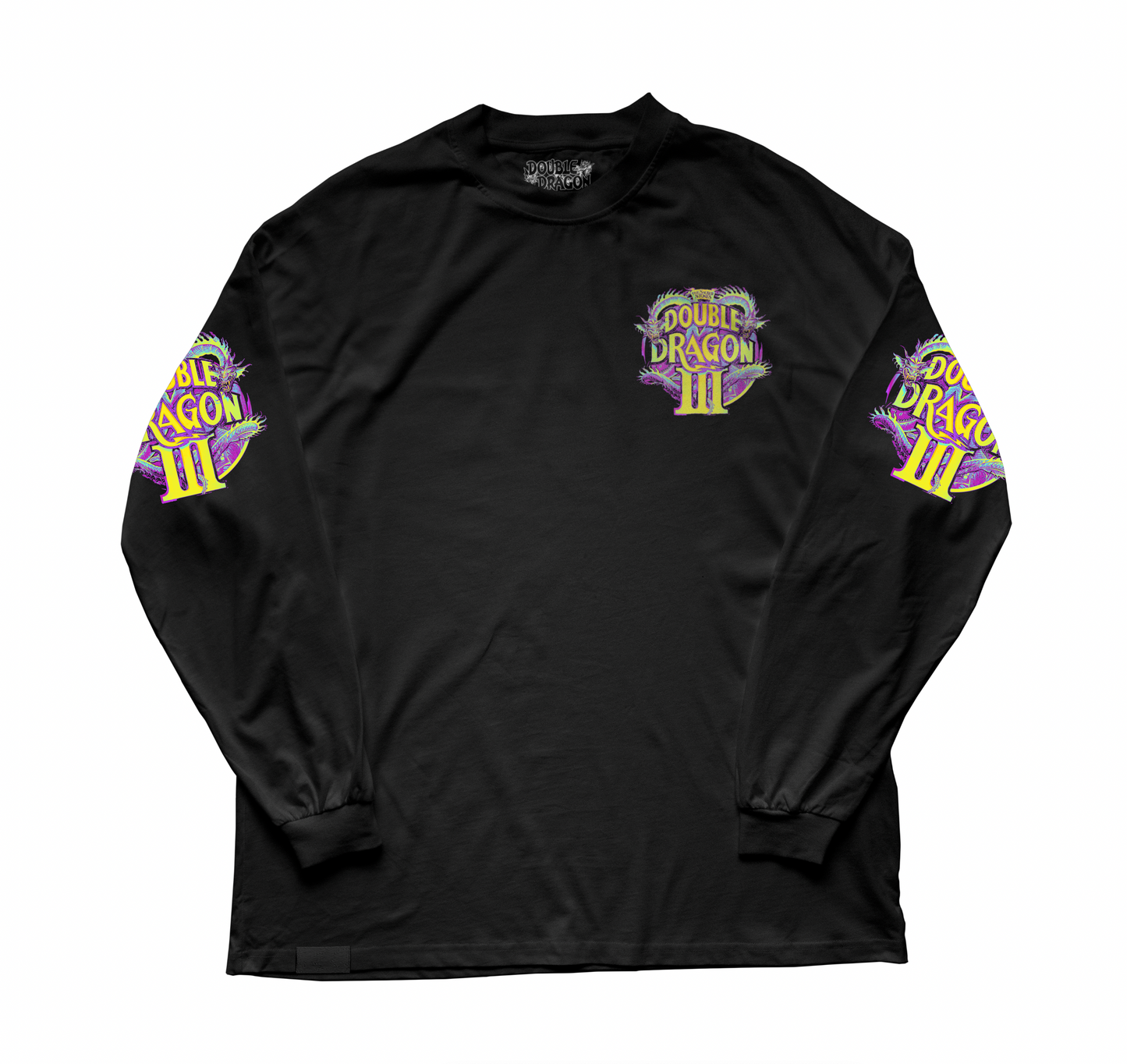 DOUBLE DRAGON III BOX ART LONG SLEEVE