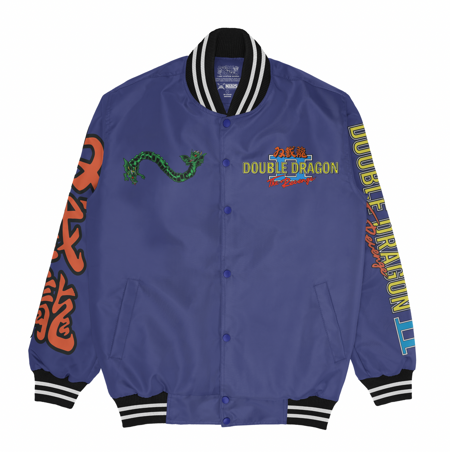 DOUBLE DRAGON II BOX ART LIGHTWEIGHT JACKET (PRE ORDER)