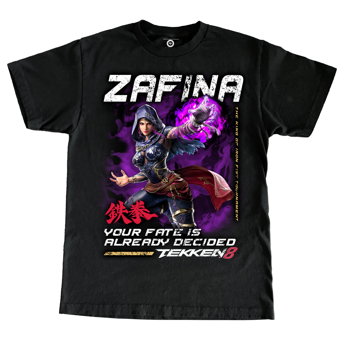TEKKEN 8 ZAFINA LARGE PRINT TSHIRT