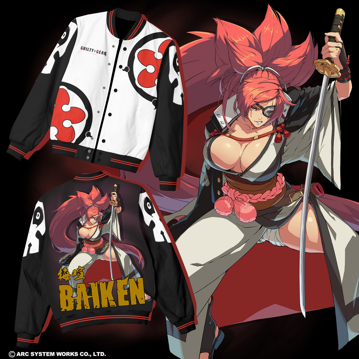 GUILTY GEAR STRIVE BAIKEN LIGHTWEIGHT BOMBER (PRE ORDER)