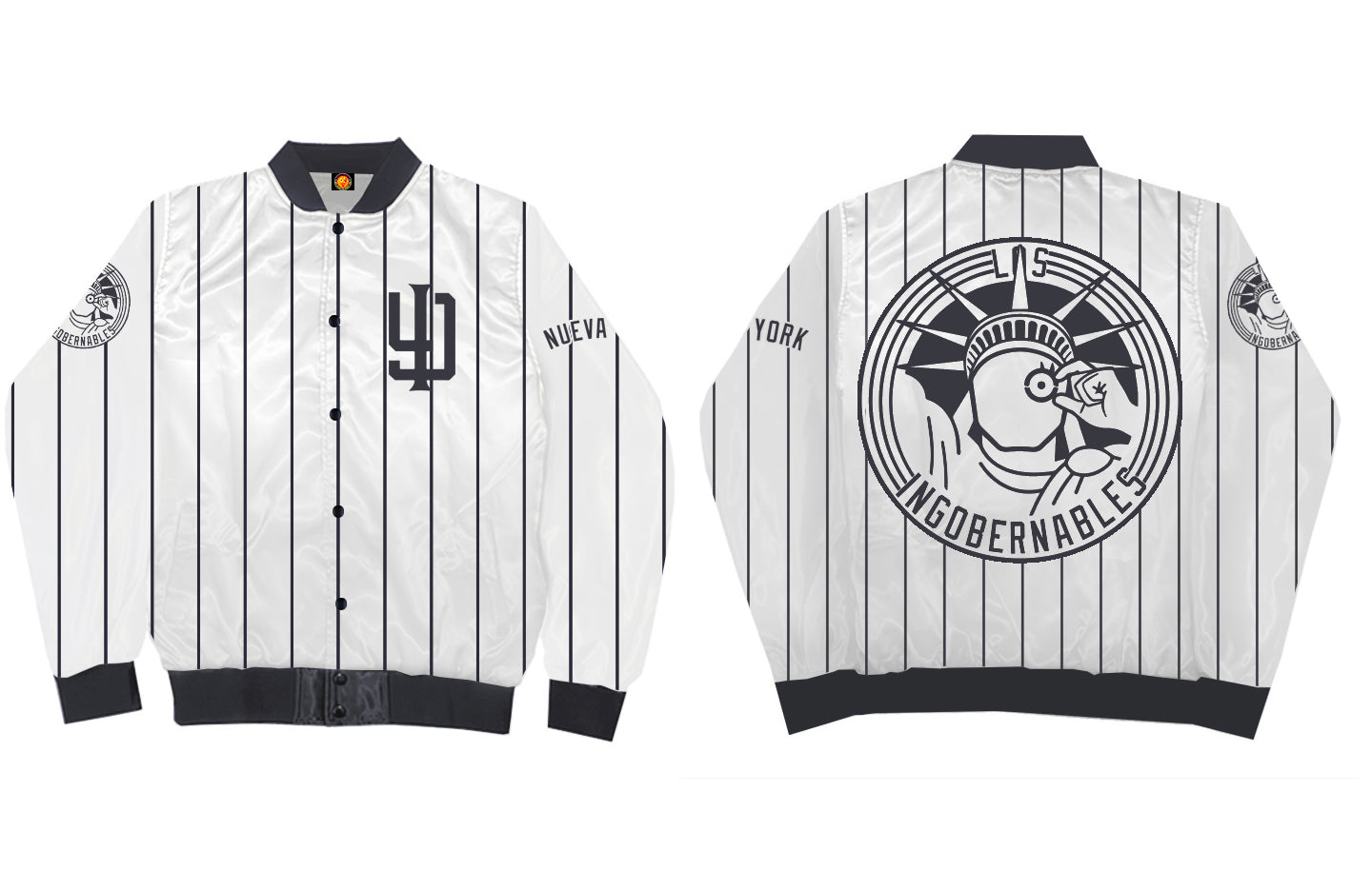 NJPW LIJ NYC "PINSTRIPE" JACKET