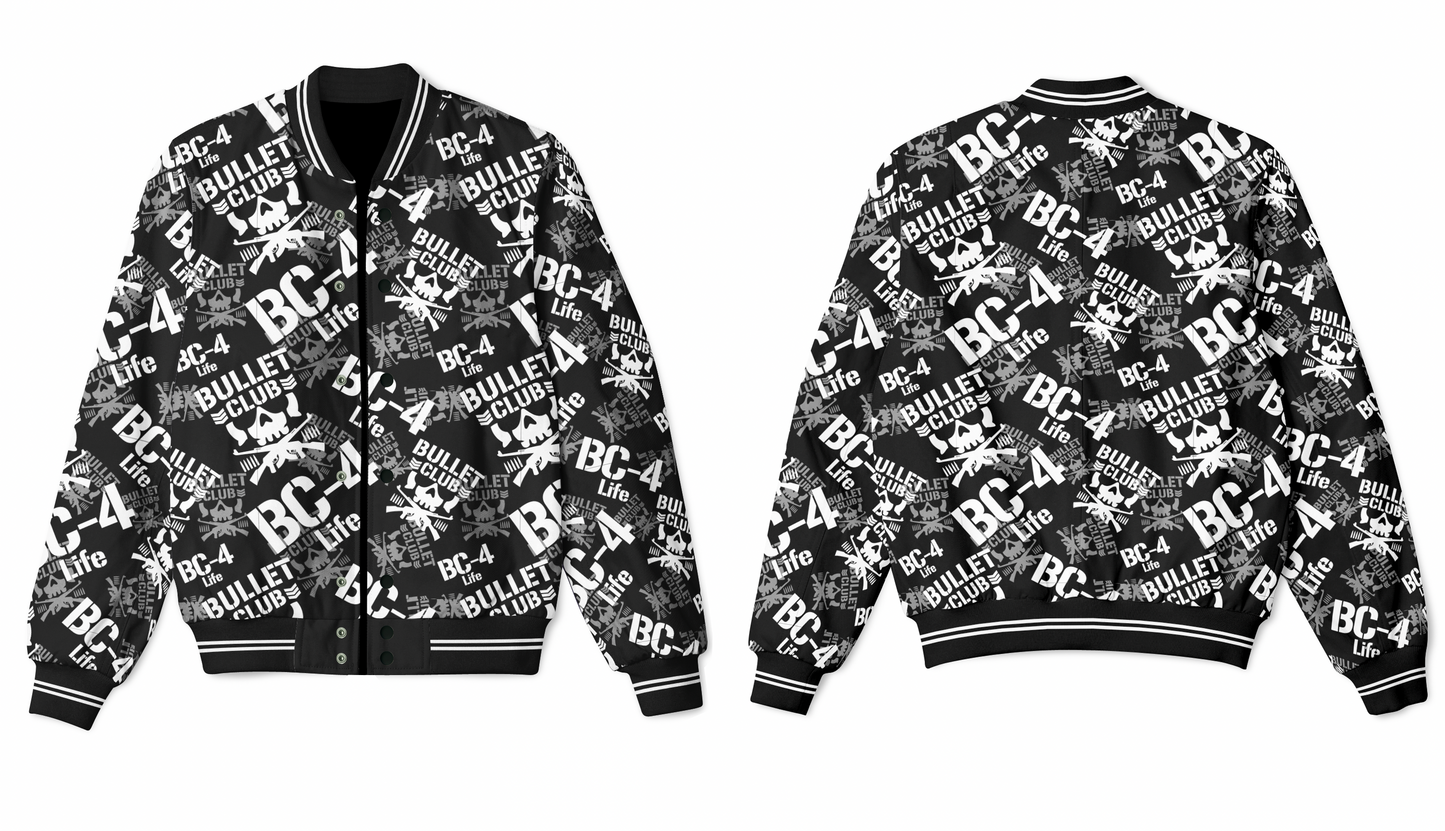 NJPW BULLET CLUB PATTERN JACKET (PRE ORDER)