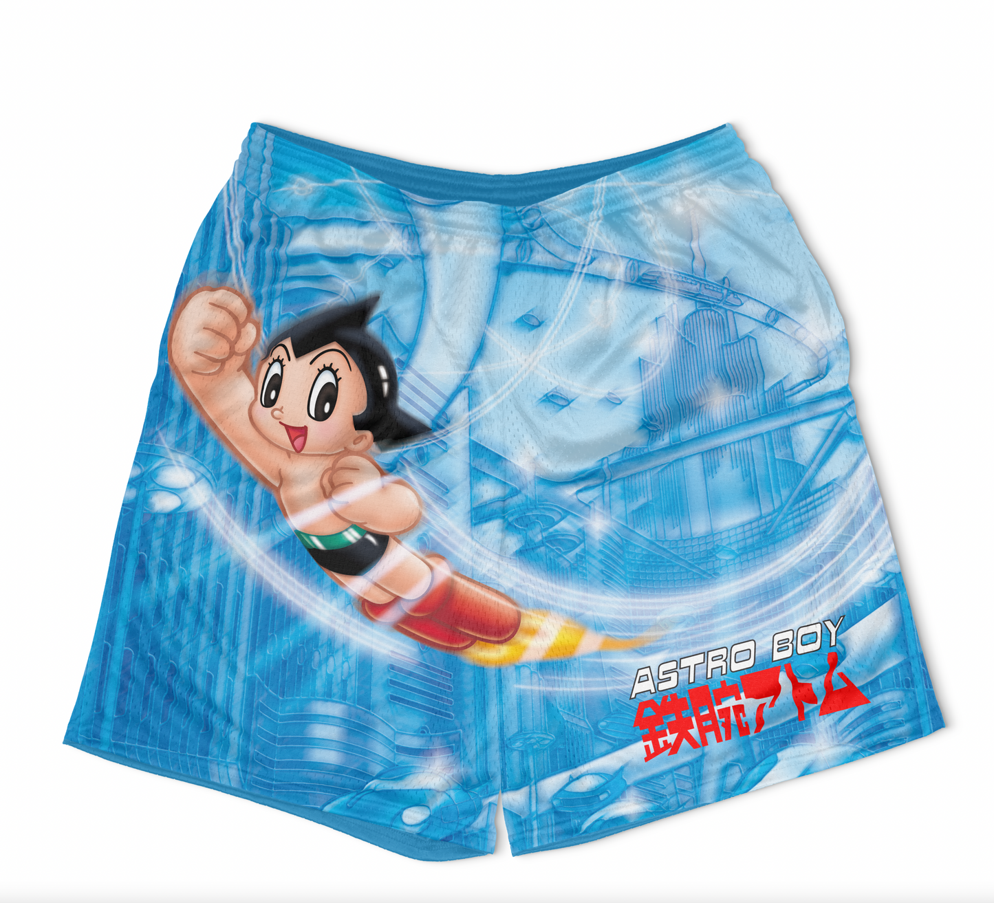 ASTRO BOY "FLY BOY" MESH SHORTS