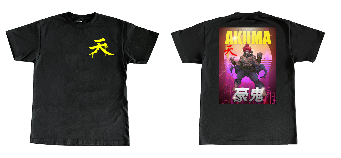 CAPCOM STREET FIGHTER AKUMA TSHIRT