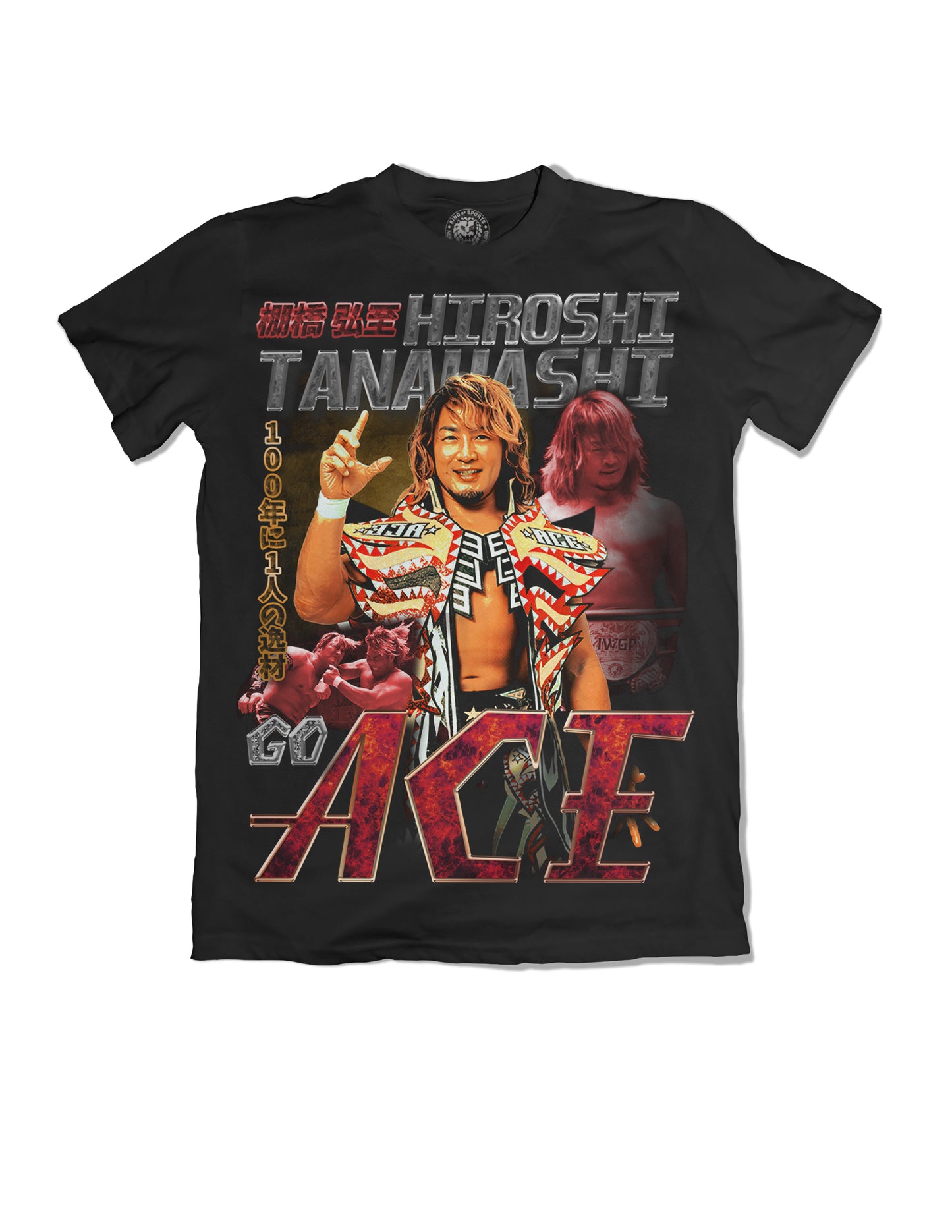 NJPW HIROSHI TANAHASHI 90's TSHIRT