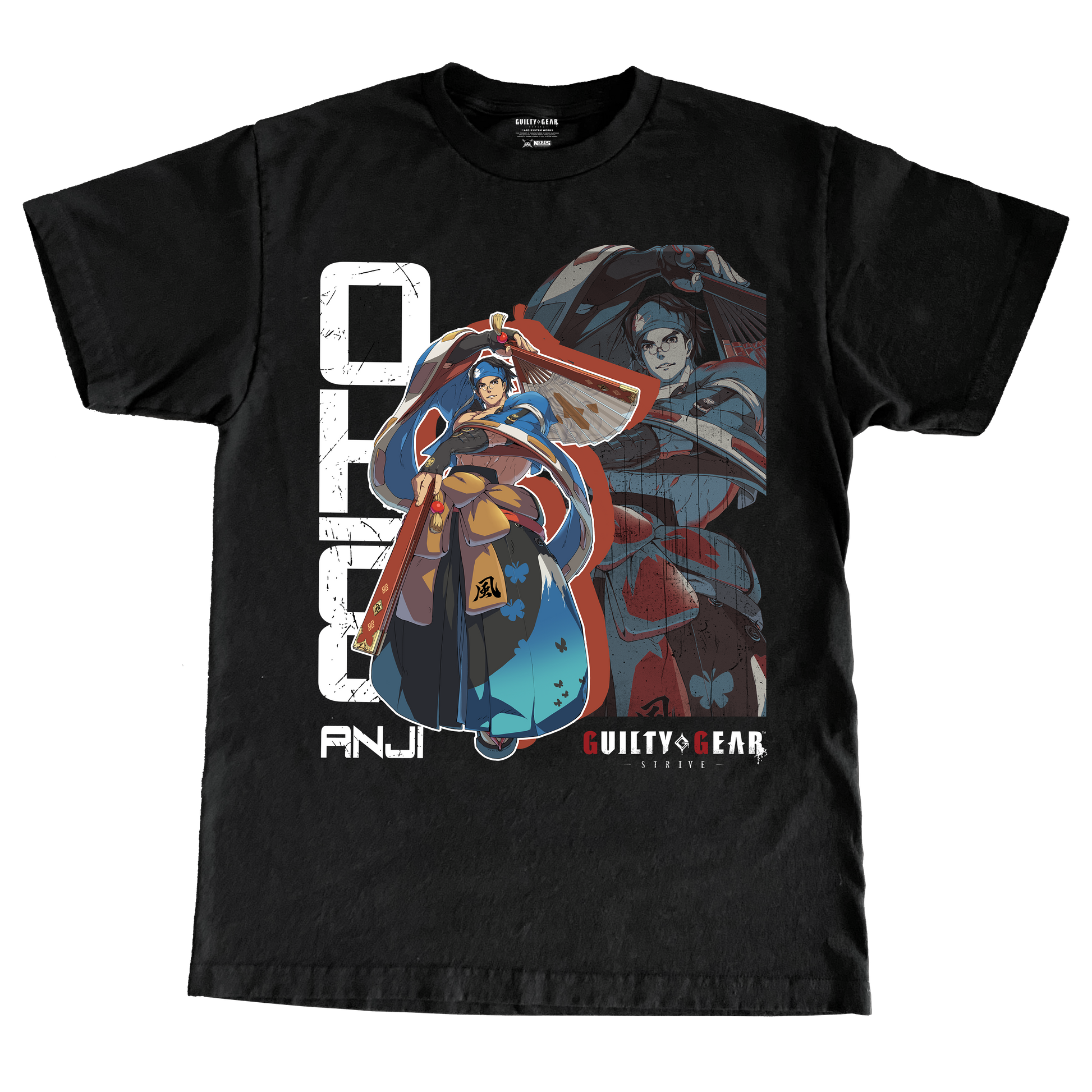 GUILTY GEAR STRIVE ANJI MITO TSHIRT – Nerds Clothing