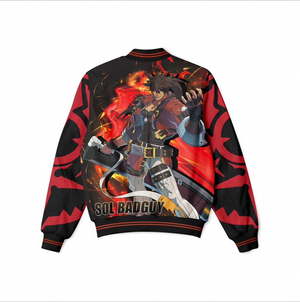 GUILTY GEAR STRIVE SOL BADGUY LIGHTWEIGHT BOMBER (PRE ORDER) – Nerds ...