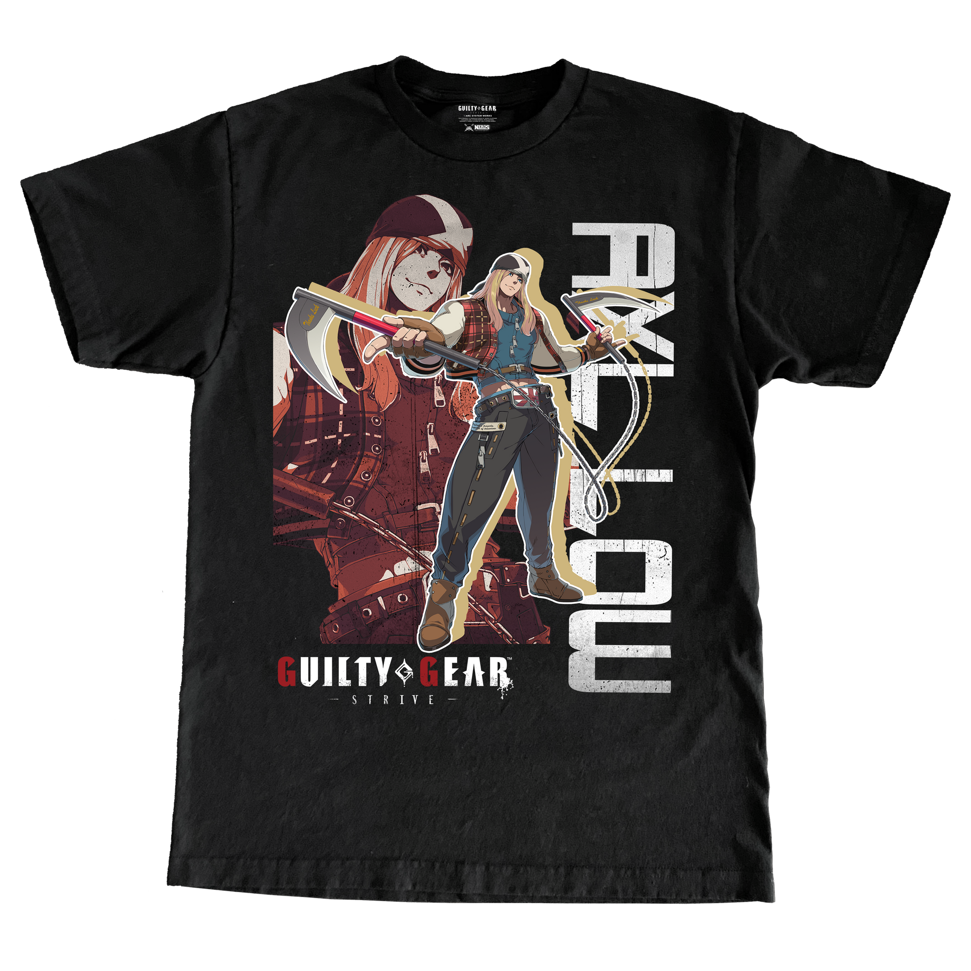 axl low guilty gear GUILTY GEAR STRIVE AXL LOW TSHIRT – Nerds Clothing
