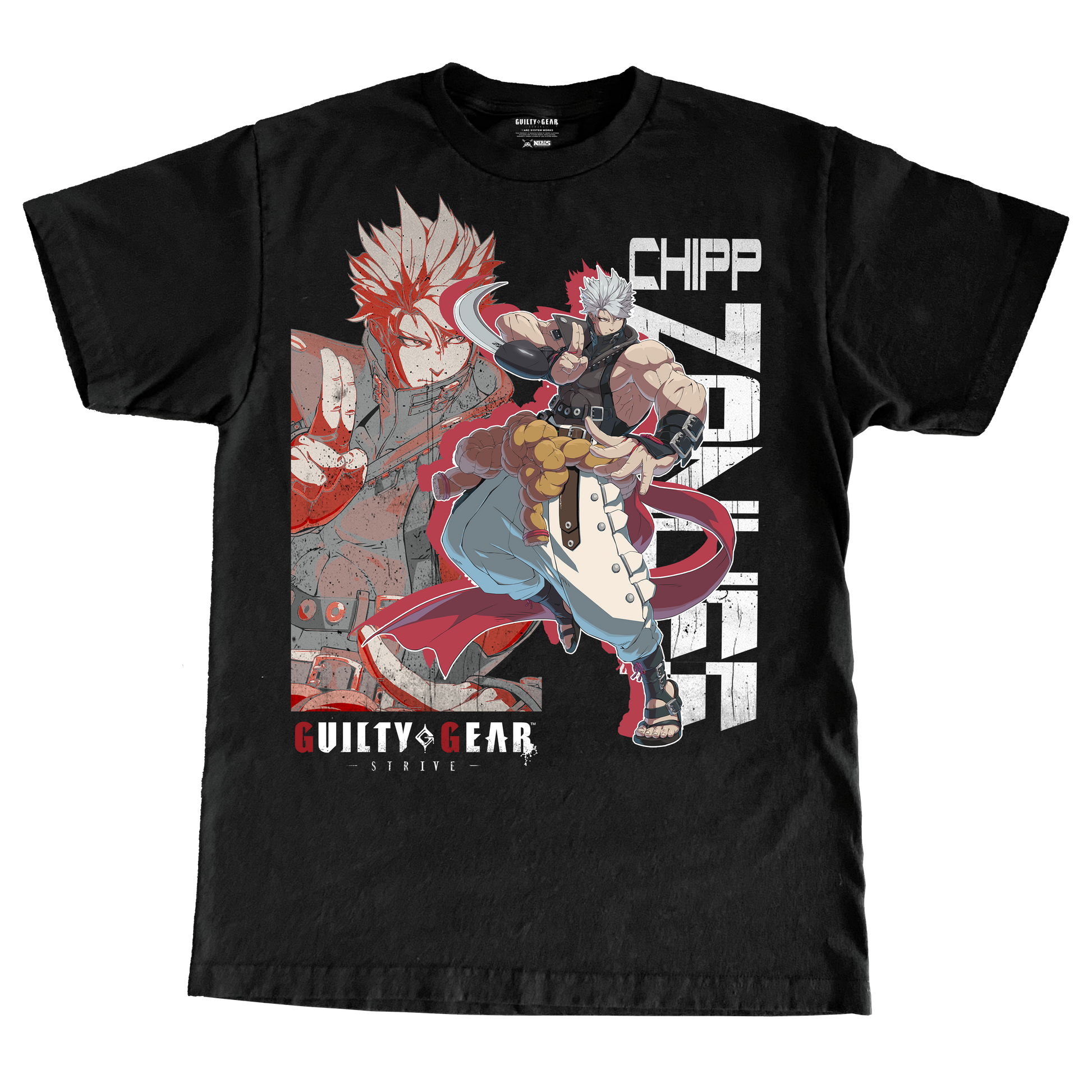 GUILTY GEAR STRIVE CHIPP ZANUFF TSHIRT – Nerds Clothing GUILTY GEAR STRIVE CHIPP ZANUFF TSHIRT – Nerds Clothing