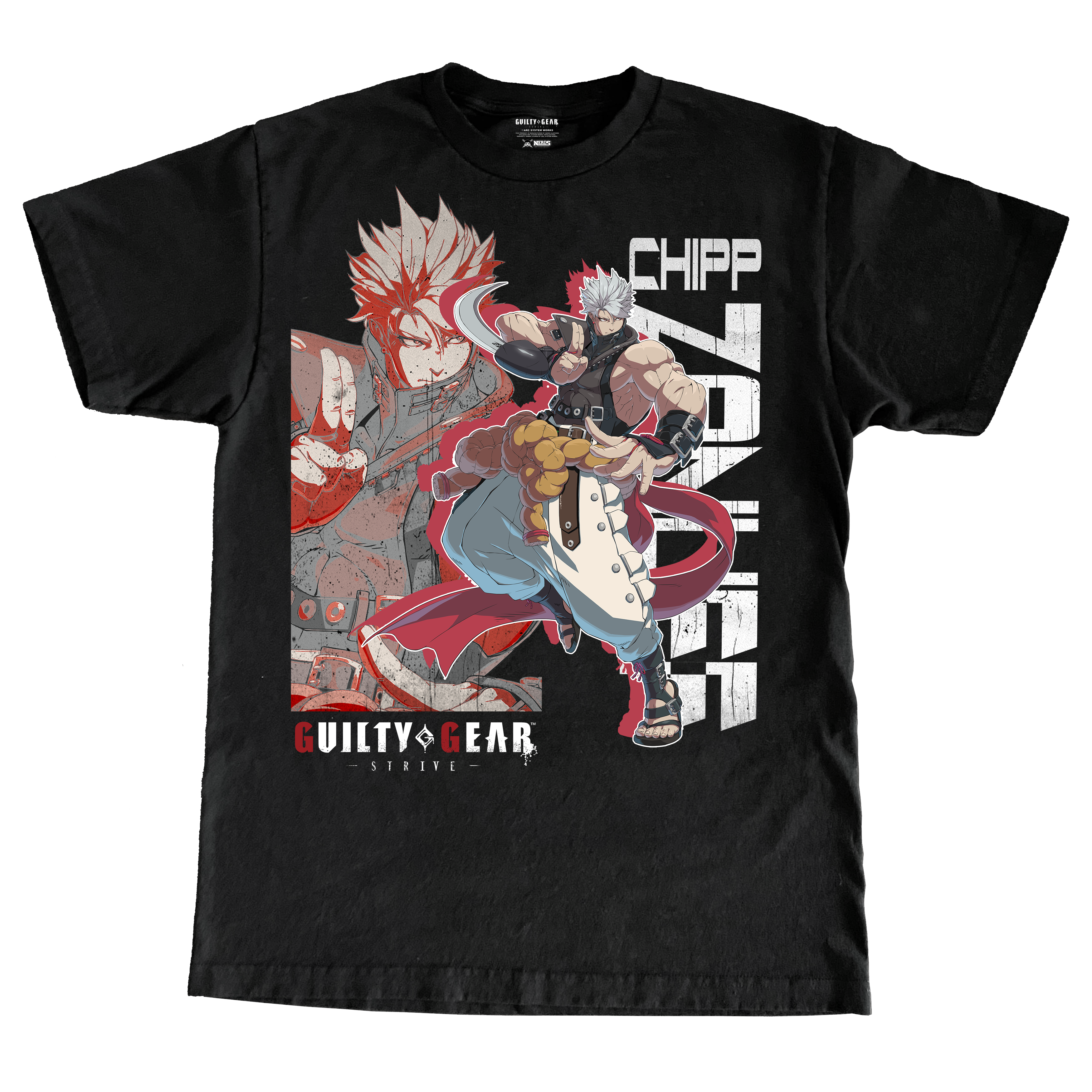 GUILTY GEAR STRIVE CHIPP ZANUFF TSHIRT – Nerds Clothing