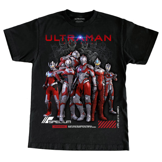 ULTRA MAN "GROUP" LARGE PRINT SHIRT