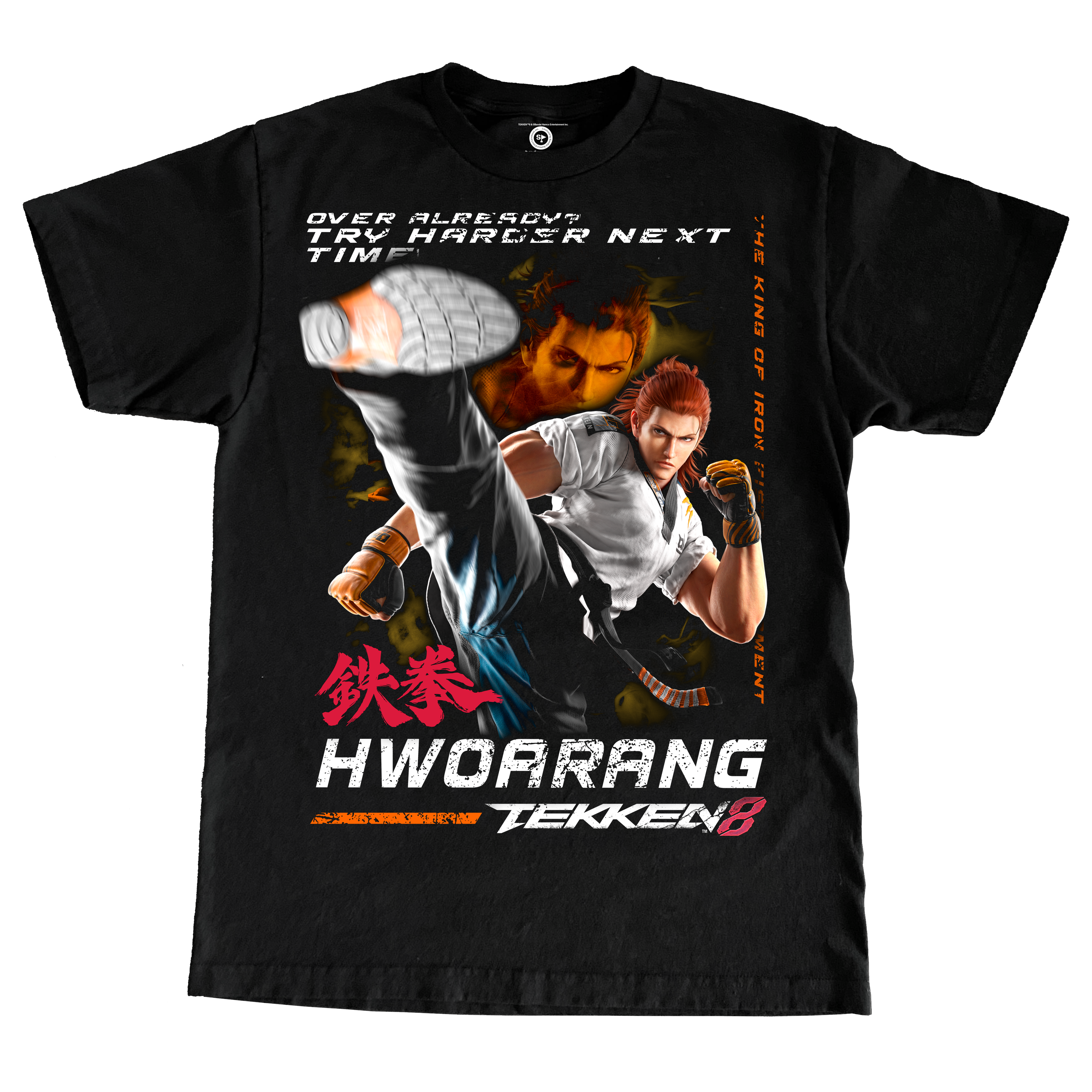 TEKKEN 8 HWOARANG LARGE PRINT TSHIRT – Nerds Clothing
