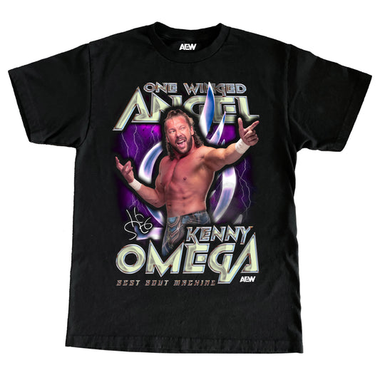 AEW KENNY OMEGA JUMBO PRINT TEE