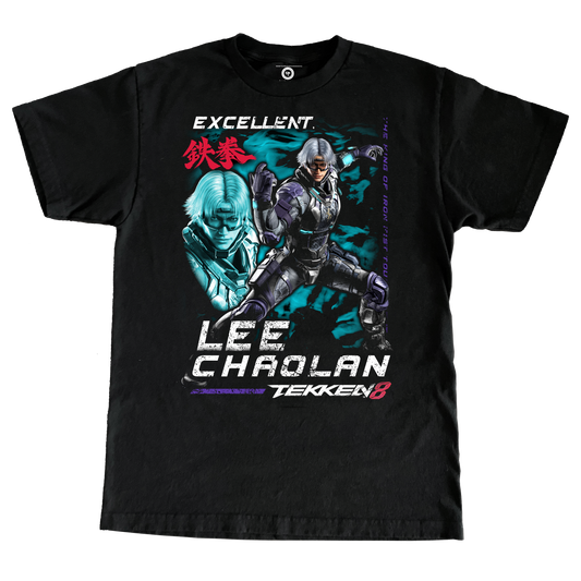 TEKKEN 8 LEE CHAOLAN LARGE PRINT TSHIRT