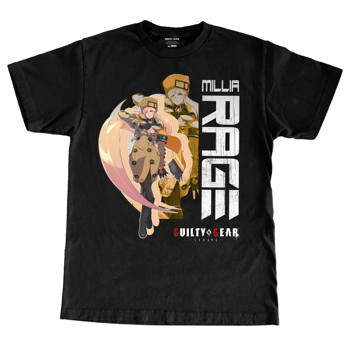 GUILTY GEAR STRIVE MILLIA RAGE TSHIRT – Nerds Clothing