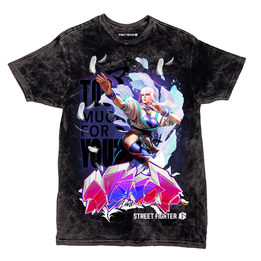 Street Fighter 6 Game Men Women Casual Tee Printed T-shirt Tops