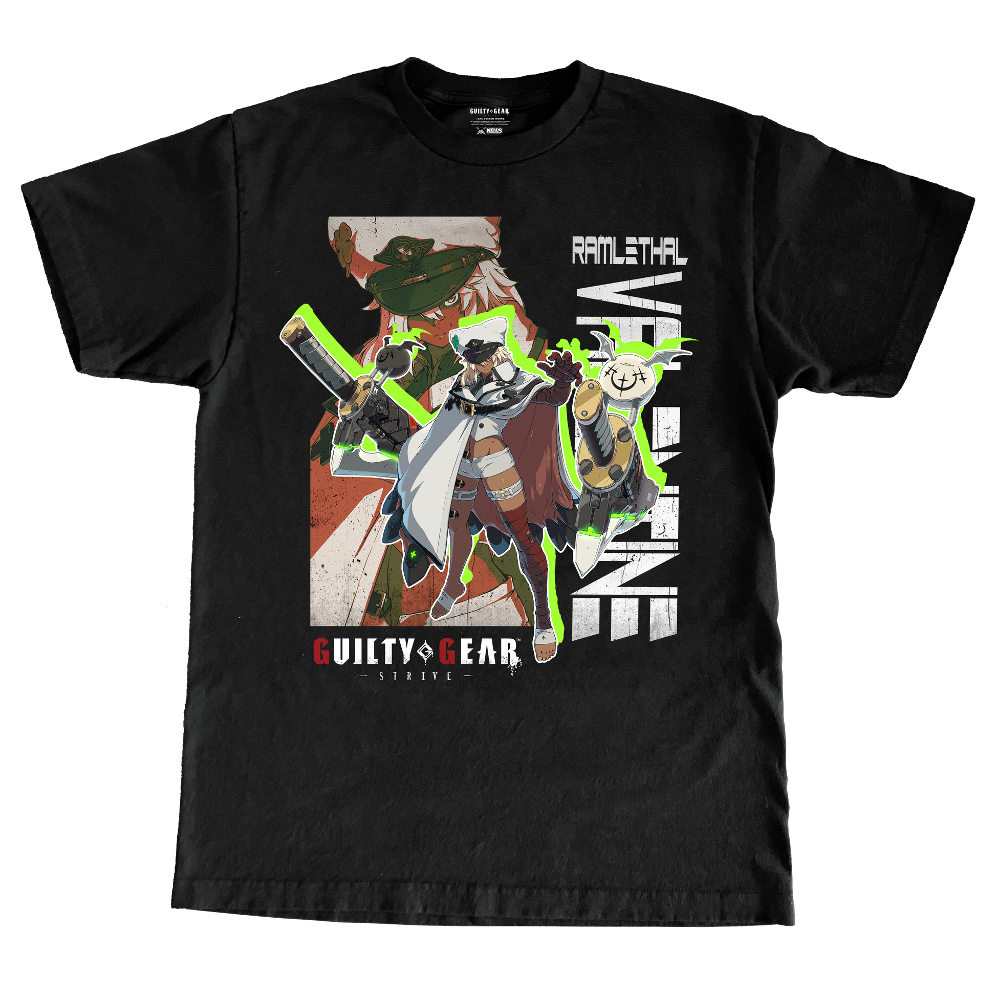 GUILTY GEAR STRIVE RAMLETHAL VALENTINE TSHIRT