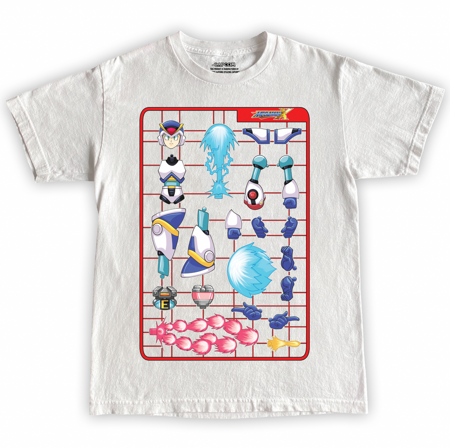 CAPCOM MEGAMAN "X MODEL" TEE