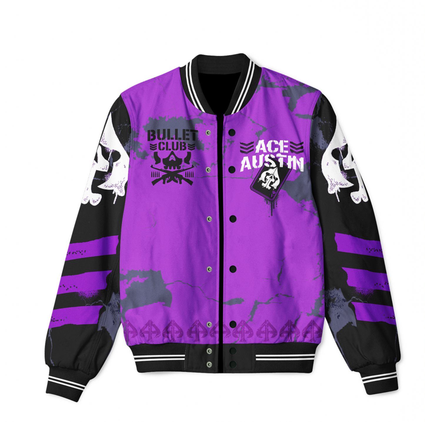 TNA WRESTLING ACE AUSTIN "INEVITABLE CLUB" LIGHTWEIGHT JACKET (PRE ORDER)