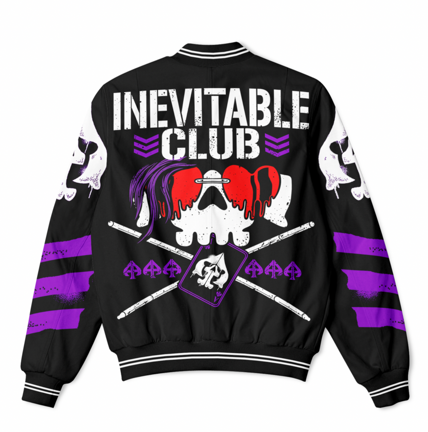 TNA WRESTLING ACE AUSTIN "INEVITABLE CLUB" LIGHTWEIGHT JACKET (PRE ORDER)