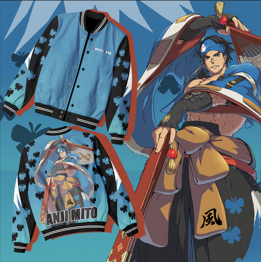 GUILTY GEAR STRIVE ANJI MITO LIGHTWEIGHT BOMBER (PRE ORDER)