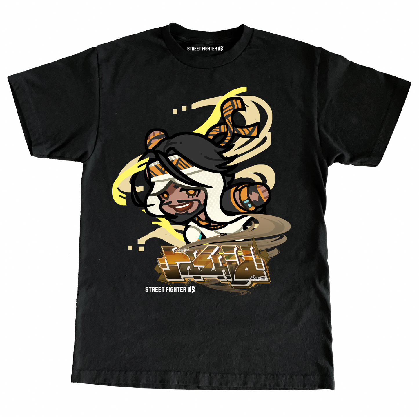 CAPCOM SF6 RASHID "CHIBI" SHIRT