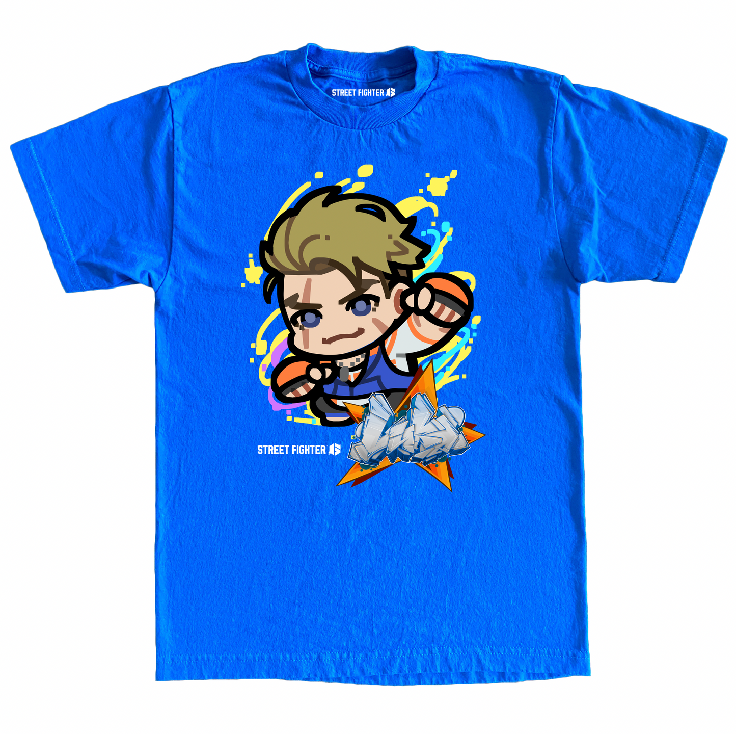 CAPCOM SF6 LUKE "CHIBI" SHIRT