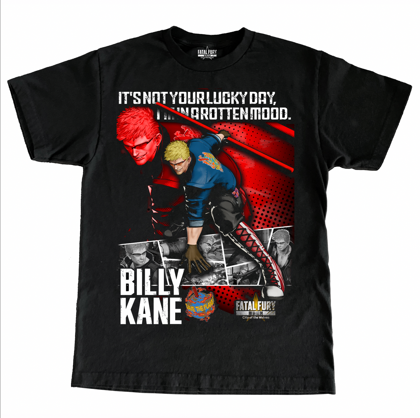 FATAL FURY COTW BILLY KANE SHIRT