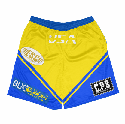 STREET FIGHTER 6 LUKE MESH SHORTS (PRE ORDER)