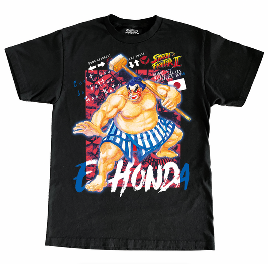 CAPCOM STREET FIGHTER II E. HONDA JUMBO PRINT SHIRT