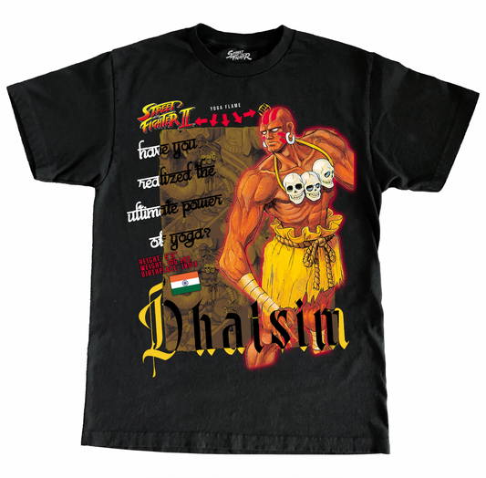 CAPCOM STREET FIGHTER II DHALSIM JUMBO PRINT SHIRT